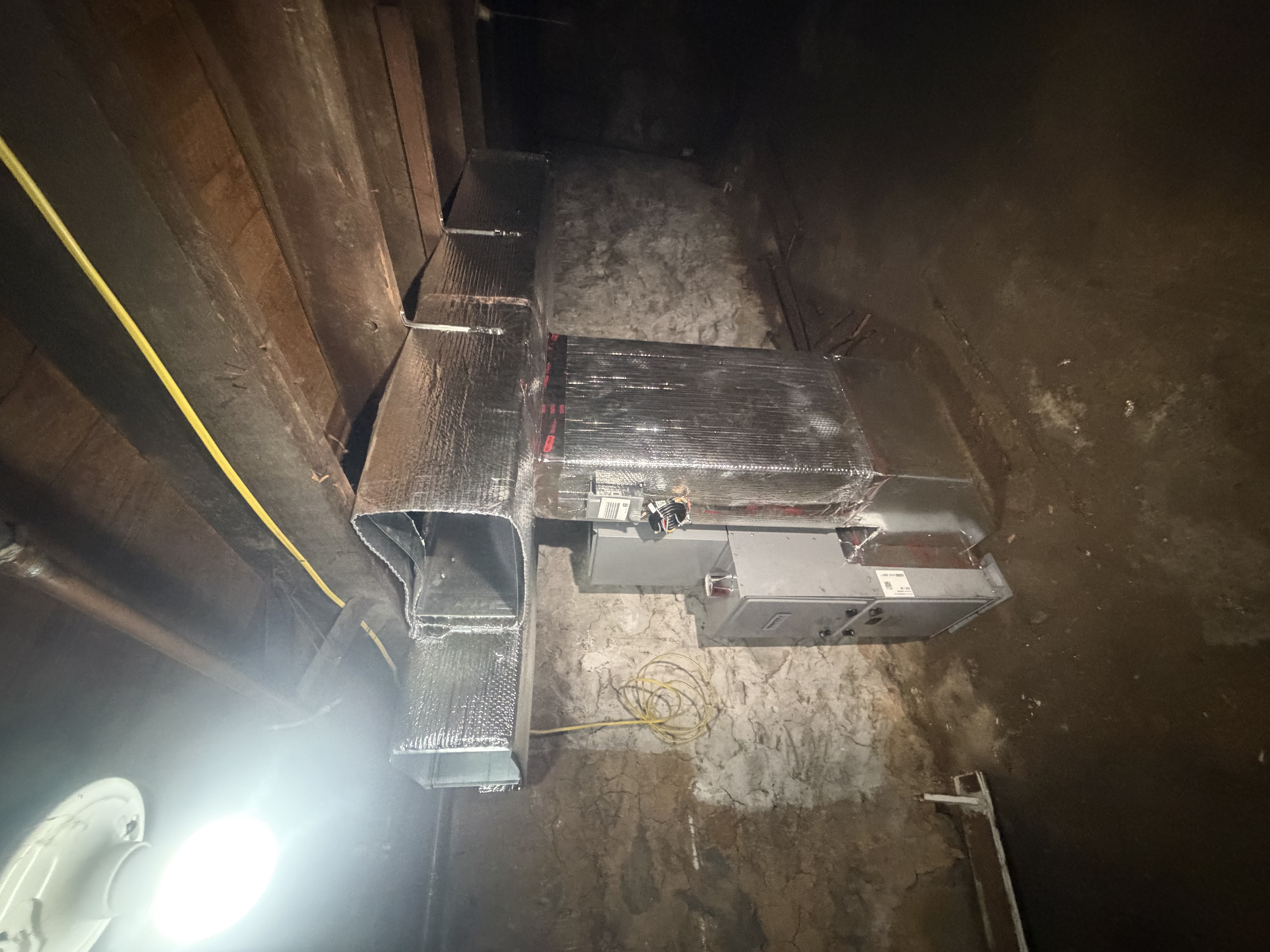 Air handler and ductwork project